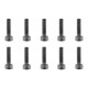 TEAM CORALLY - STEEL SCREWS M2 .5 X 10MM - HEX SOCKET HEAD - - C-3003