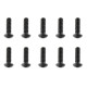 TEAM CORALLY - STEEL SCREWS M3 X 10MM - HEX BUTTON HEAD - 10 - C-3010