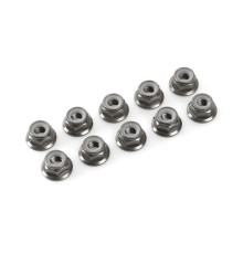 Nylstop épaulé alu M3 - Gris - 10pcs - CORALLY - C-31123