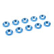 TEAM CORALLY - ALUMINIUM WASHE R - FOR M4 FLAT HEAD SCREWS - - C-3121