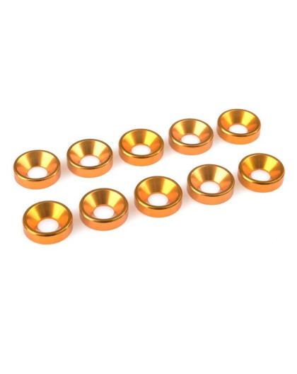 Rondelle alu FHC M5 - Or - 10 pcs - CORALLY - C-31220