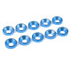 Rondelle alu FHC M5 - Bleu - 10 pcs - CORALLY - C-31224