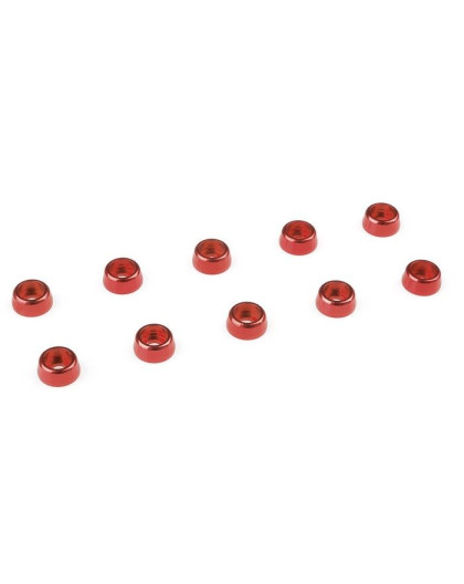 TEAM CORALLY - ALUMINIUM WASHE R - FOR M2 SOCKET HEAD SCREWS - C-3125