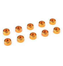 TEAM CORALLY - ALUMINIUM WASHE R - FOR M3 SOCKET HEAD SCREWS - C-3127