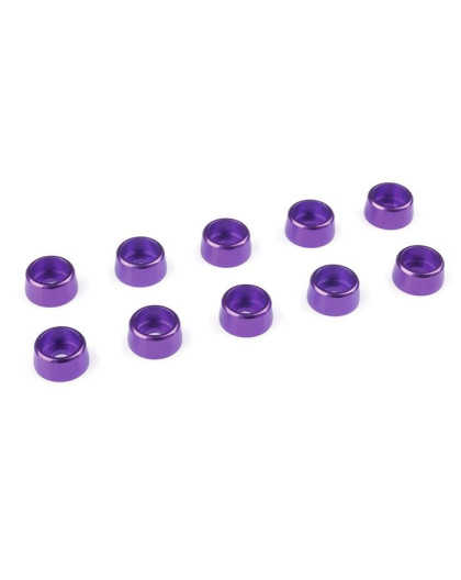 TEAM CORALLY - ALUMINIUM WASHE R - FOR M3 SOCKET HEAD SCREWS - C-3127