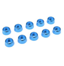 Rondelle alu CHC M4 - Bleu - 10 pcs - CORALLY - C-31284