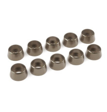 Rondelle alu CHC M5 - Gris - 10 pcs - CORALLY - C-31293