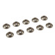 Rondelle alu BHC M3 - Gris - 10 pcs - CORALLY - C-31303
