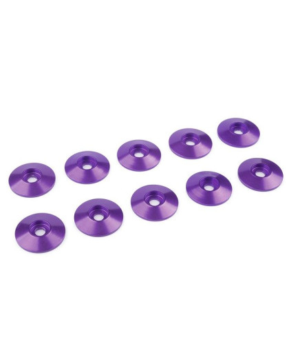 TEAM CORALLY - ALUMINIUM WASHE R - FOR M3 BUTTON HEAD SCREWS - C-3131
