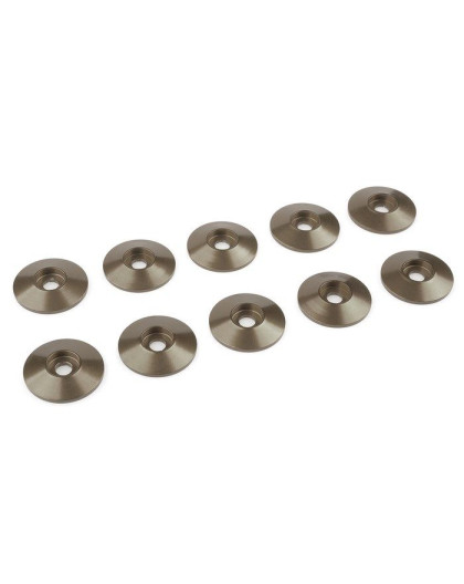 TEAM CORALLY - ALUMINIUM WASHE R - FOR M3 BUTTON HEAD SCREWS - C-3131