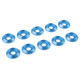 TEAM CORALLY - ALUMINIUM WASHE R - FOR M4 BUTTON HEAD SCREWS - C-3132