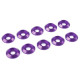 TEAM CORALLY - ALUMINIUM WASHE R - FOR M4 BUTTON HEAD SCREWS - C-3132