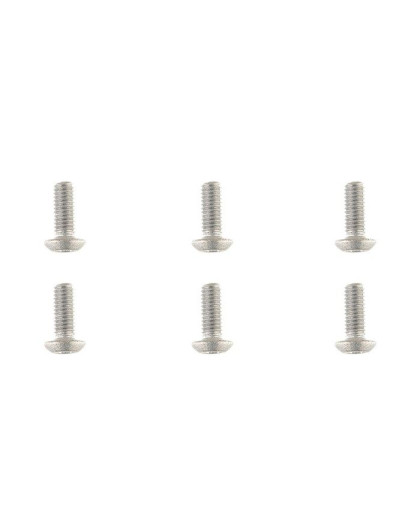 Vis titane BHC M3 x 8mm - 6 pcs - CORALLY - C-34021