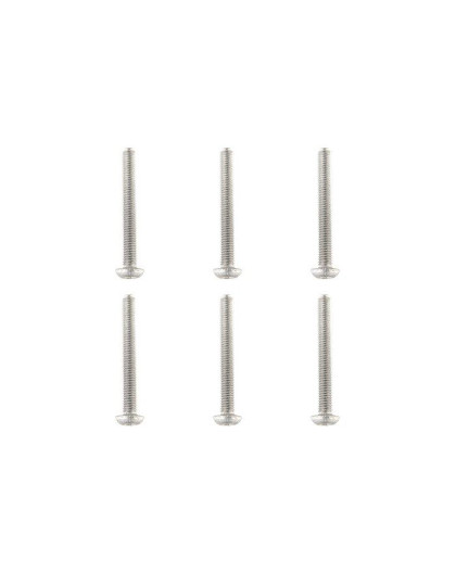 Vis titane BHC M3 x 25mm - 6 pcs - CORALLY - C-34026