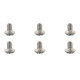 Vis titane BHC M4 x 6mm - 6 pcs - CORALLY - C-34040