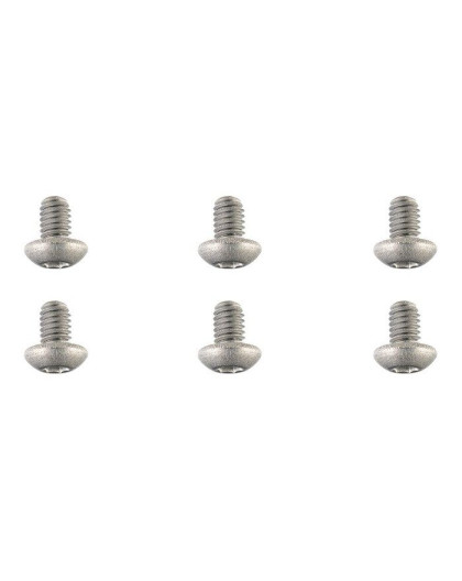 Vis titane BHC M4 x 6mm - 6 pcs - CORALLY - C-34040