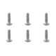Vis titane BHC M4 x 12mm - 6 pcs - CORALLY - C-34043