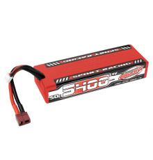 Lipo SportRacing 50C 5400mah 2S Stick - CORALLY - C-49442