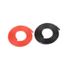Fil Noir et Rouge 10AWG D5.5mm - 2x1m - CORALLY - C-50107