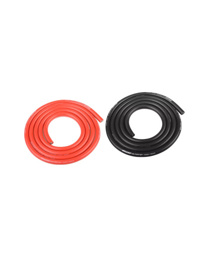 Fil Noir et Rouge 10AWG D5.5mm - 2x1m - CORALLY - C-50107