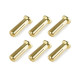 Prise male 5.0mm 90 deg. Solid Type - 6 pcs - CORALLY - C-50153