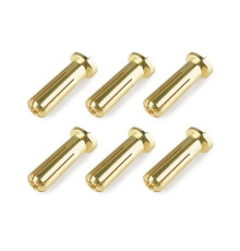 Prise male 5.0mm 90 deg. Solid Type - 6 pcs - CORALLY - C-50153