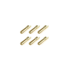 TEAM CORALLY - BULLIT CONNECTO R 4.0MM - MALE - SOLID TYPE - - C-5015