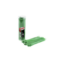 TEAM CORALLY - STRAP-IT - CABL E TIE RAPS - GREEN - 2.5X100MM - C-505