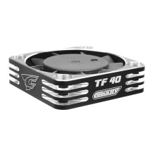 Ventilateur Alu 40mm Noir/Gris - Prise BEC - CORALLY - C-53112-2