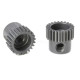 TEAM CORALLY - 64 DP PINION - SHORT - HARD ANODISED AL7075 - - C-7032