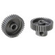 TEAM CORALLY - 64 DP PINION - SHORT - HARD ANODISED AL7075 - - C-7033