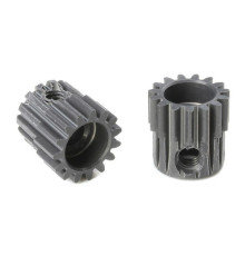 TEAM CORALLY - 48 DP PINION - SHORT - HARD ANODISED AL7075 - - C-7041
