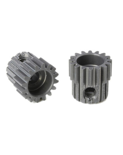 Pignon 16T Alu étroit - 48 DP - D3.17mm - CORALLY - C-70416