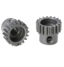 TEAM CORALLY - 48 DP PINION - SHORT - HARD ANODISED AL7075 - - C-7041