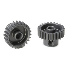 TEAM CORALLY - 48 DP PINION - SHORT - HARD ANODISED AL7075 - - C-7042