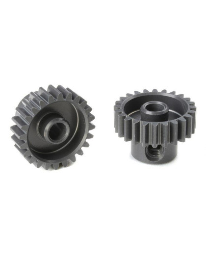 TEAM CORALLY - 48 DP PINION - SHORT - HARD ANODISED AL7075 - - C-7042
