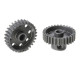 TEAM CORALLY - 48 DP PINION - SHORT - HARD ANODISED AL7075 - - C-7042