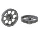 Pignon 46T Alu étroit - 48 DP - D3.17mm - CORALLY - C-70446