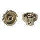 TEAM CORALLY - 64 DP PINION - SHORT - HARDENED STEEL - 34 TE - C-7133