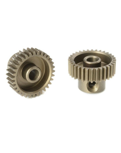 TEAM CORALLY - 64 DP PINION - SHORT - HARDENED STEEL - 32 TE - C-7133