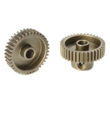TEAM CORALLY - 64 DP PINION - SHORT - HARDENED STEEL - 37 TE - C-7133