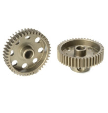 TEAM CORALLY - 64 DP PINION - SHORT - HARDENED STEEL - 44 TE - C-7134