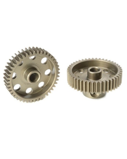 TEAM CORALLY - 64 DP PINION - SHORT - HARDENED STEEL - 44 TE - C-7134