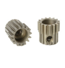 TEAM CORALLY - 48 DP PINION - SHORT - HARDENED STEEL - 15 TE - C-7141