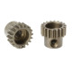 TEAM CORALLY - 48 DP PINION - SHORT - HARDENED STEEL - 18 TE - C-7141