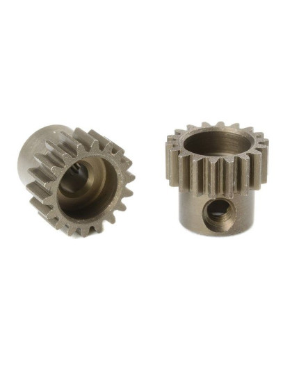 TEAM CORALLY - 48 DP PINION - SHORT - HARDENED STEEL - 18 TE - C-7141