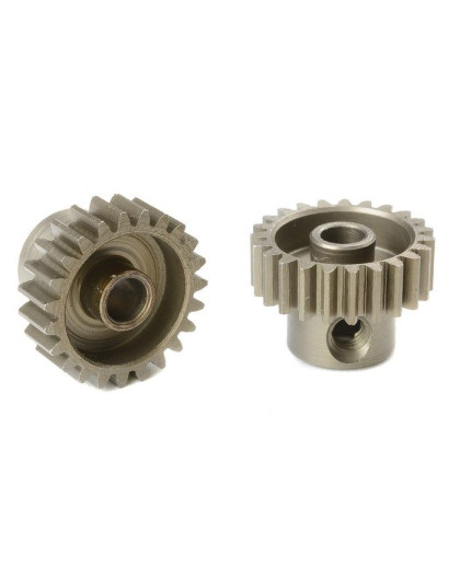 TEAM CORALLY - 48 DP PINION - SHORT - HARDENED STEEL - 23 TE - C-7142