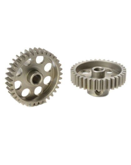 TEAM CORALLY - 48 DP PINION - SHORT - HARDENED STEEL - 35 TE - C-7143