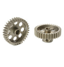 TEAM CORALLY - 48 DP PINION - SHORT - HARDENED STEEL - 34 TE - C-7143