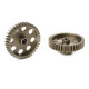TEAM CORALLY - 48 DP PINION - SHORT - HARDENED STEEL - 39 TE - C-7143